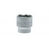 Zásuvka 1/2 in pohon 34 mm 6 bodů Dvojitý šestihran, celková délka: 45.5 mm Teng Tools