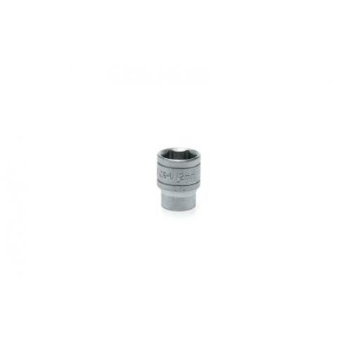 Zásuvka 1/4 in pohon 12 mm 6 bodů Dvojitý šestihran, celková délka: 25 mm Teng Tools