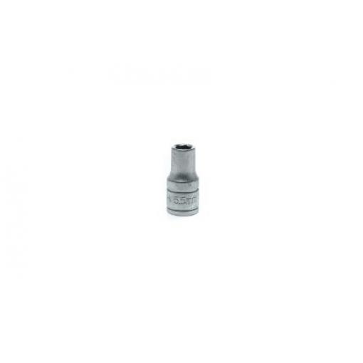 Zásuvka 1/4 in pohon 5.5 mm 6 bodů Dvojitý šestihran, celková délka: 25 mm Teng Tools