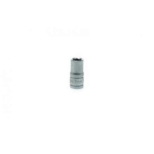 Zásuvka 1/4 in pohon 7 mm 6 bodů Šestihran, celková délka: 25 mm Teng Tools
