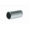 Zásuvka 1/2 in pohon 30 mm 12 bodů, celková délka: 79 mm Teng Tools