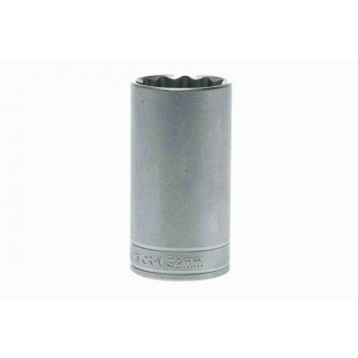 Zásuvka 1/2 in pohon 32 mm 12 bodů, celková délka: 79 mm Teng Tools