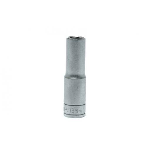 Zásuvka 1/2 in pohon 13 mm 6 bodů, celková délka: 79 mm Teng Tools