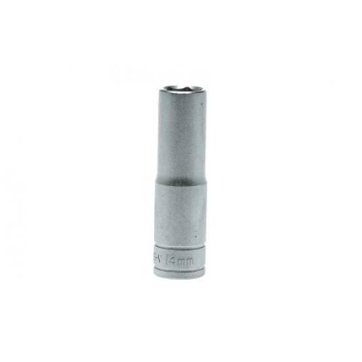 Zásuvka 1/2 in pohon 14 mm 6 bodů, celková délka: 79 mm Teng Tools
