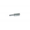 Zásuvka 1/4 in pohon 4 mm 6 bodů, celková délka: 49.5 mm Teng Tools