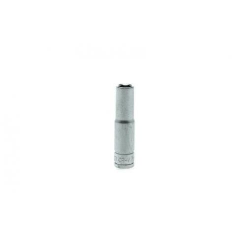 Zásuvka 1/4 in pohon 7 mm 6 bodů, celková délka: 49.5 mm Teng Tools