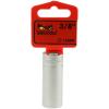 Zásuvka 3/8 in pohon 15 mm 6 bodů, celková délka: 45.5 mm Teng Tools