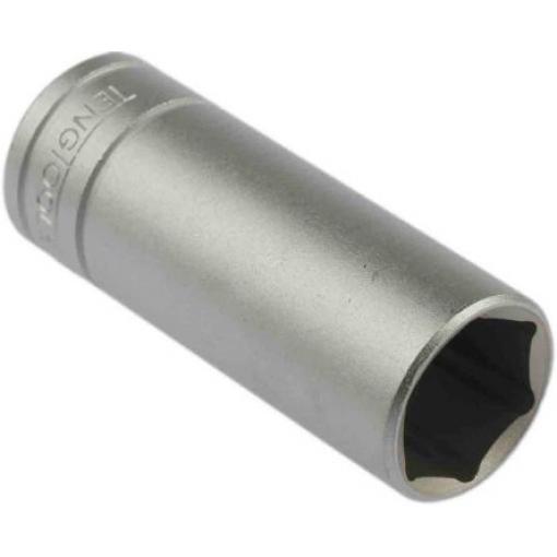 Zásuvka 3/8 in pohon 15 mm 6 bodů, celková délka: 45.5 mm Teng Tools