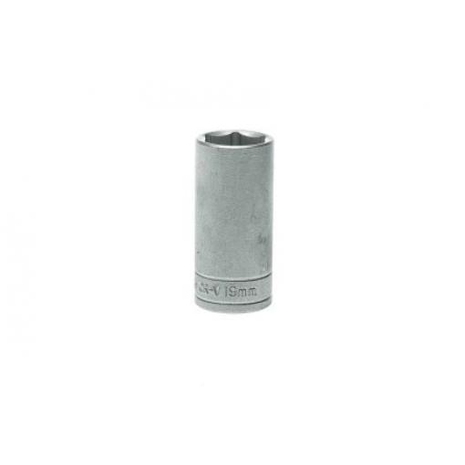 Zásuvka 3/8 in pohon 19 mm 6 bodů, celková délka: 55 mm Teng Tools