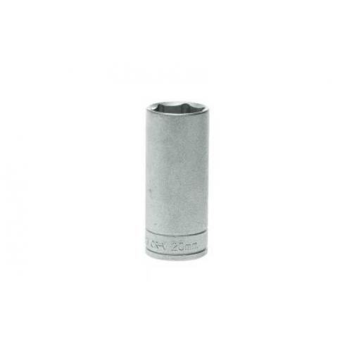 Zásuvka 3/8 in pohon 20 mm 6 bodů, celková délka: 45.5 mm Teng Tools