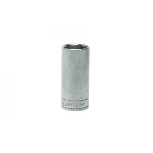 Zásuvka 3/8 in pohon 21 mm 6 bodů, celková délka: 45.5 mm Teng Tools