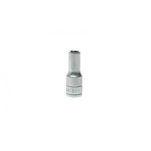 Zásuvka 3/8 in pohon 8 mm 6 bodů, celková délka: 45.5 mm Teng Tools
