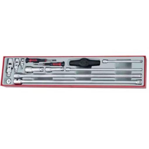 Sada nástrčných klíčů, počet kusů: 13 1/4 in typ buzení Šestihran Teng Tools