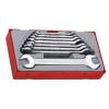 Sada klíčů, počet kusů: 8, Chrom-vanadová ocel, 6 To 22 mm Teng Tools