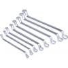 Sada klíčů, počet kusů: 8, Chrom-vanadová ocel, 6 To 22 mm Teng Tools