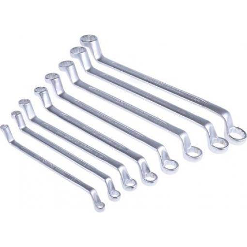 Sada klíčů, počet kusů: 8, Chrom-vanadová ocel, 6 To 22 mm Teng Tools