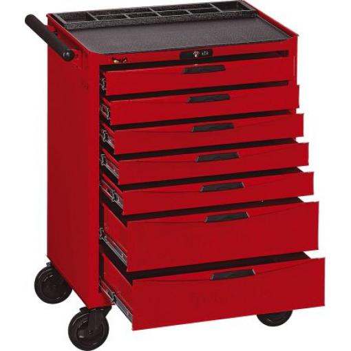 Vozík na nářadí 7zásuvková, výška: 950mm x 750mm, délka: 520mm Teng Tools