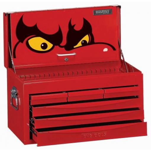 Box na nářadí Kufřík na nářadí 6zásuvkový 370 x 720 x 450mm Teng Tools