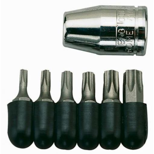 Teng Tools 6 Ploché, Hvězdicový, Šestihranný, Křížový