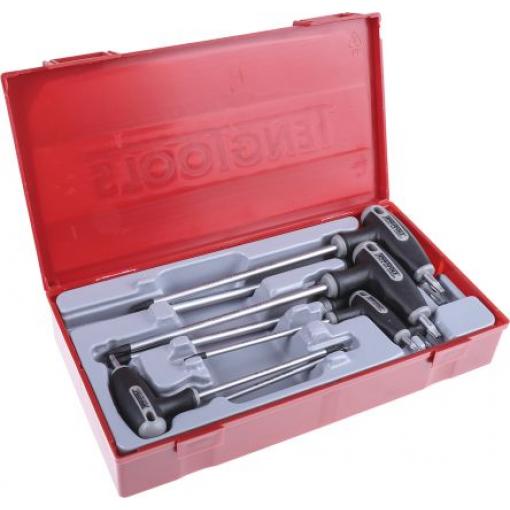 Sada šestihranných klíčů, počet kusů: 7 tvar L Metrické Dlouhé rameno Teng Tools