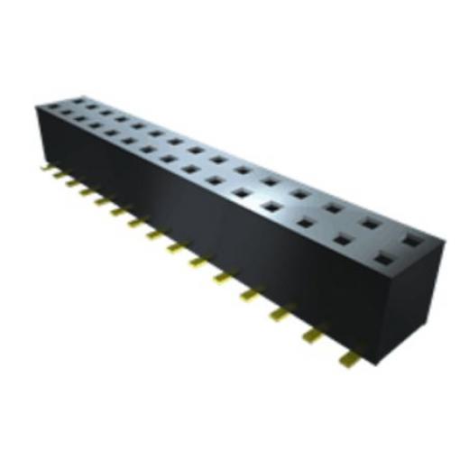 Patice PCB, řada: TLE, orientace těla: Rovný, rozteč: 2 mm Deska-deska, počet kontaktů: 20, počet řad: 2, Povrch
