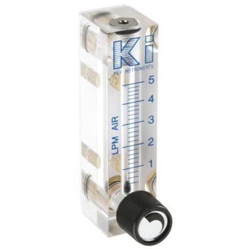 Key Instruments, řada: FR2000 Variabilní plocha Průtokoměr Plyn 0.4L/min → 5 L/min max. tlak 6.89 bar