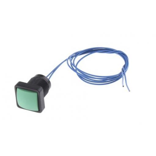 ITW Switches Tlačítkový spínač, řada: 49-59 IP67 SPST Panel Okamžité 16 mm 10 A, barva LED: Čirá 50 V dc 250 V ac
