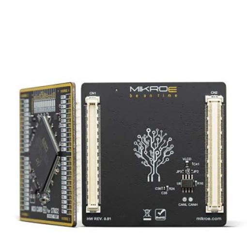 MikroElektronika Karta mikrokontroléru, ARM, MCU MIKROE-3781, Mikrokontrolér, ARM Cortex-M7, SiBRAIN pro STM32F732IE,