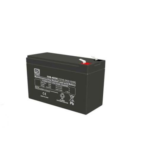 Uzavřený olověný akumulátor T1 konstrukce AGM 6.5 Ah 6 to 9 Year RS PRO 12 V