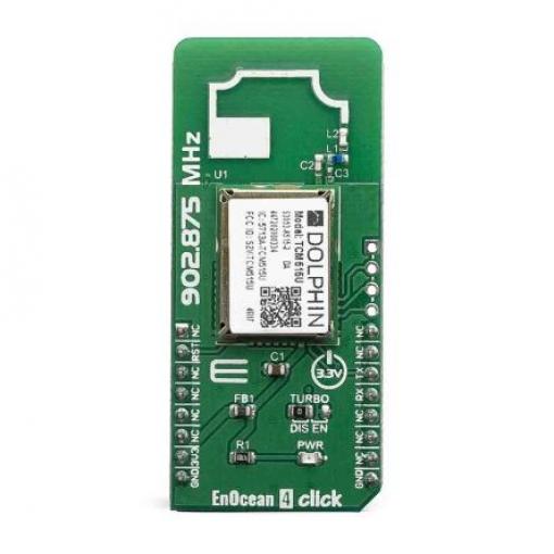 Komunikační a bezdrátový vývojový nástroj pro Bezdrátová konektivita ENOCEAN 4 CLICK FSK MikroElektronika, klasifikace: