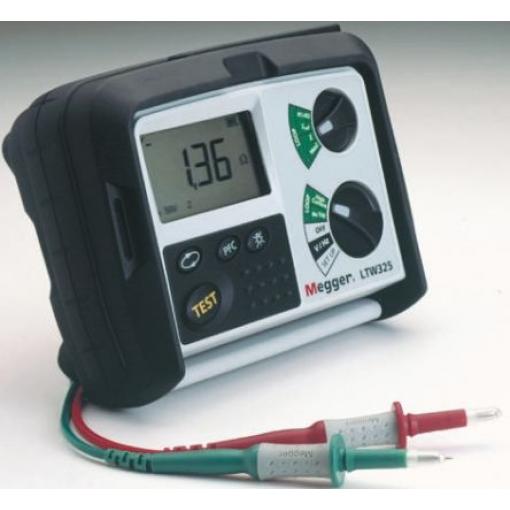 Kombinovaný tester impedance smyček a chráničů RCD LTW325-EU-BS 440V St. 4 A Megger, úroveň kategorie: KAT IV