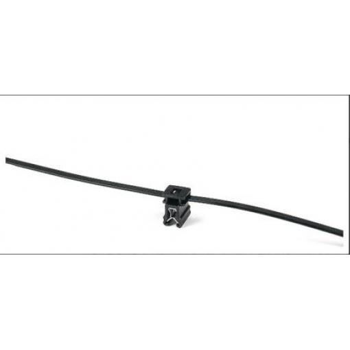 Stahovací páska Montáž 156-00570 T50ROSEC4A-PA66W-BK 200 mm 4.6mm Černá Nylon 66 HellermannTyton