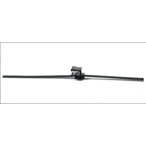 Stahovací páska Montáž 156-00661 T50ROSEC5A-PA66W-BK 200 mm 4.6mm Černá Nylon 66 HellermannTyton
