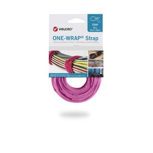 Suchý zip, Purpurová 20 mm x, délka: 200 mm VELCRO®