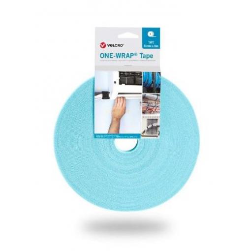 Páska na suchý zip, Akvamarínová 10 mm x, délka: 25 m VELCRO®