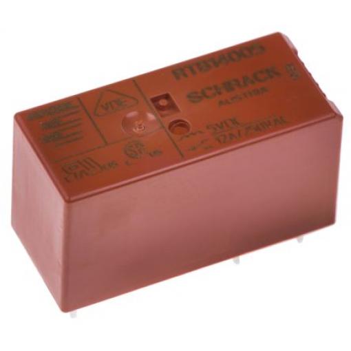 TE Connectivity Výkonové relé SPDT Montáž na plošný spoj 12 A 5 V dc RT1