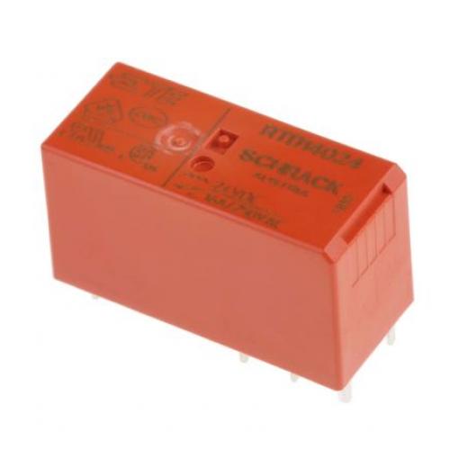 TE Connectivity Výkonové relé SPDT Montáž na plošný spoj 16 A 24 V dc RT1