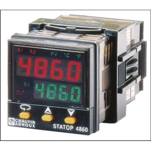 Pyro Controle PID regulátor teploty, řada: STATOP 4860 Panel, 50 °C, -10 °C, počet výstupů: 1, výstup: Relé 260V ac, typ