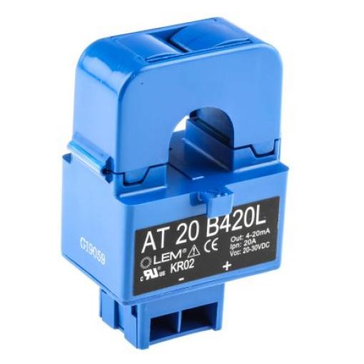 Proudový transformátor, řada: AT-B420L -20 °C až 20 A 60 °C LEM 20V dc, 30 V dc 16 mm