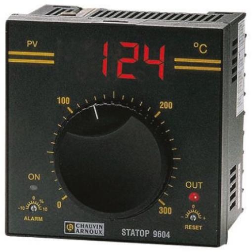Pyro Controle Regulátor teploty s vypínačem, řada: STATOP Montáž do panelu, 50 °C, -10 °C 1, počet výstupů: 1, výstup: