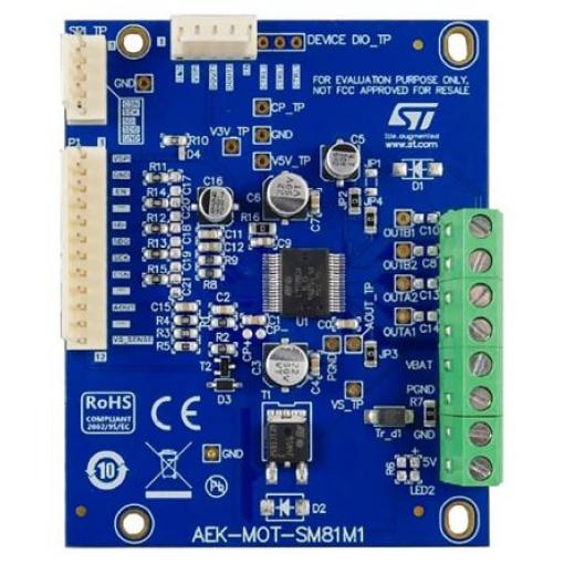 Vyhodnocovací deska AEK-MOT-SM81M1 Ovladač motoru STMicroelectronics L99SM81V, pro použití s: L99SM81V