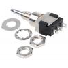 KNITTER-SWITCH Miniaturní tlačítkový spínač, řada: MPA IP67 SPDT Panel Blokování 6.2 mm 3 A 250 V ac