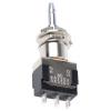 KNITTER-SWITCH Miniaturní tlačítkový spínač, řada: MPA IP67 SPDT Panel Blokování 6.2 mm 3 A 250 V ac
