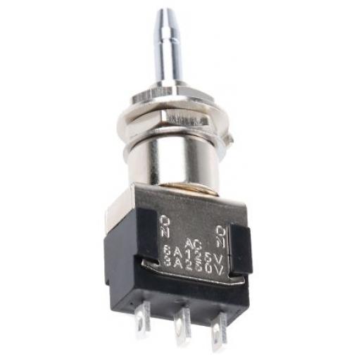 KNITTER-SWITCH Miniaturní tlačítkový spínač, řada: MPA IP67 SPDT Panel Blokování 6.2 mm 3 A 250 V ac