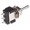KNITTER-SWITCH Přepínač Panel SPDT Zap-vyp-zap ovládání 4 A Pájecí 30 V dc