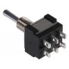 KNITTER-SWITCH Přepínač Panel DPDT Zap-vyp-zap ovládání 4 A Pájecí 30 V dc