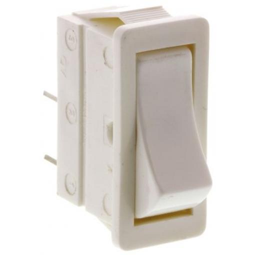 Arcolectric (Bulgin) Ltd Kolébkový spínač IP67, IP54 Zap-vyp SPST Panel Zap-vyp 16 A