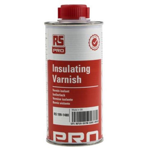 Povrchová úprava plošných spojů, čirý Uretan, 250 ml Cín 60kV/mm RS PRO