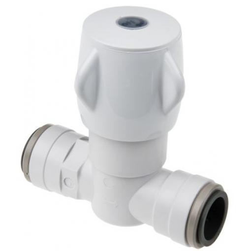 Uzavírací ventil Acetal 22mm nasunovací John Guest