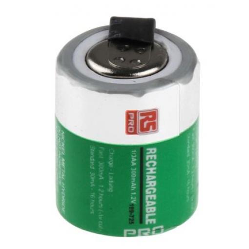 Nabíjecí baterie 1.2 V NiMH 300 mAh RS PRO 14.1 mm